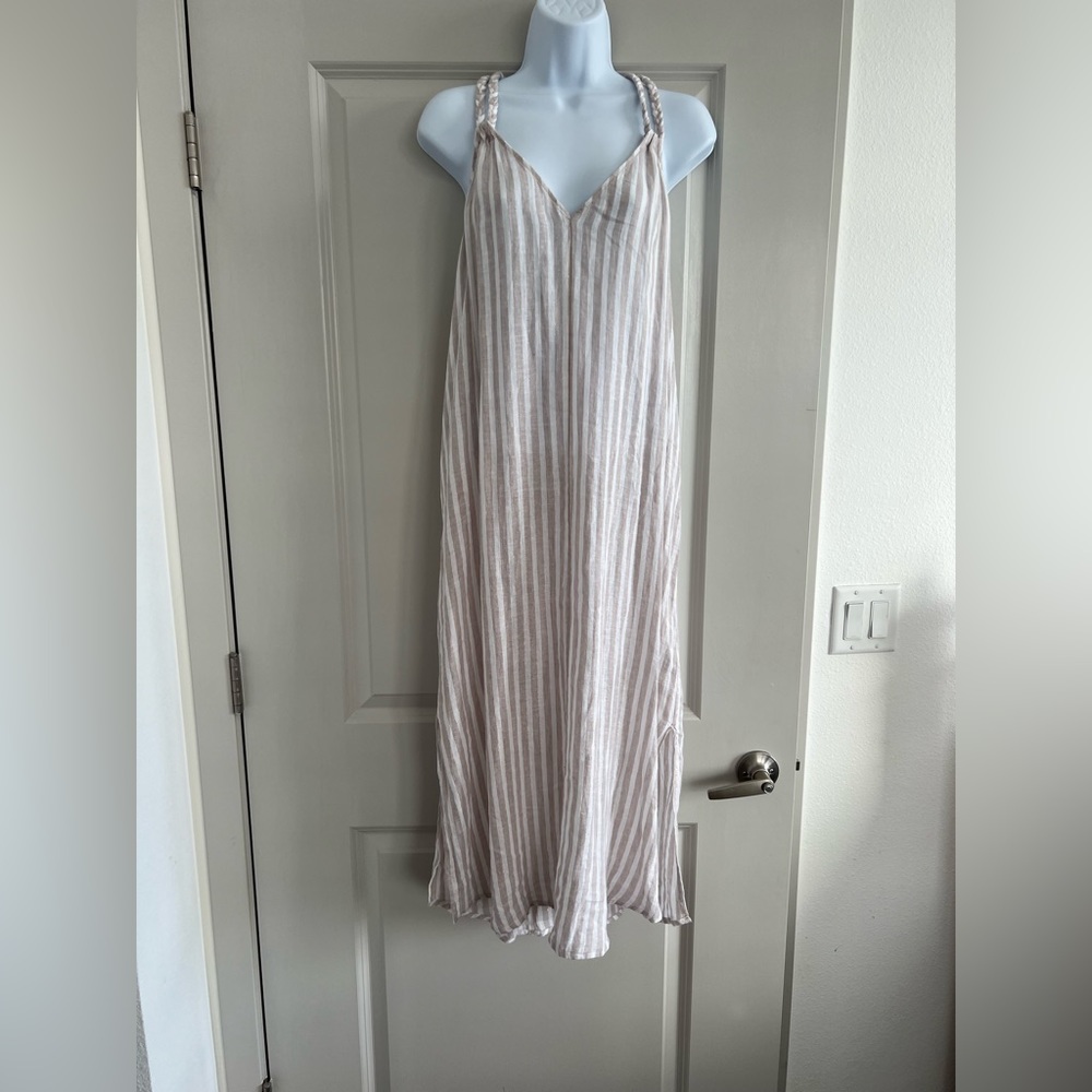 NWT Rachel Ashwell Striped Bathing Suit Cover-up Dress